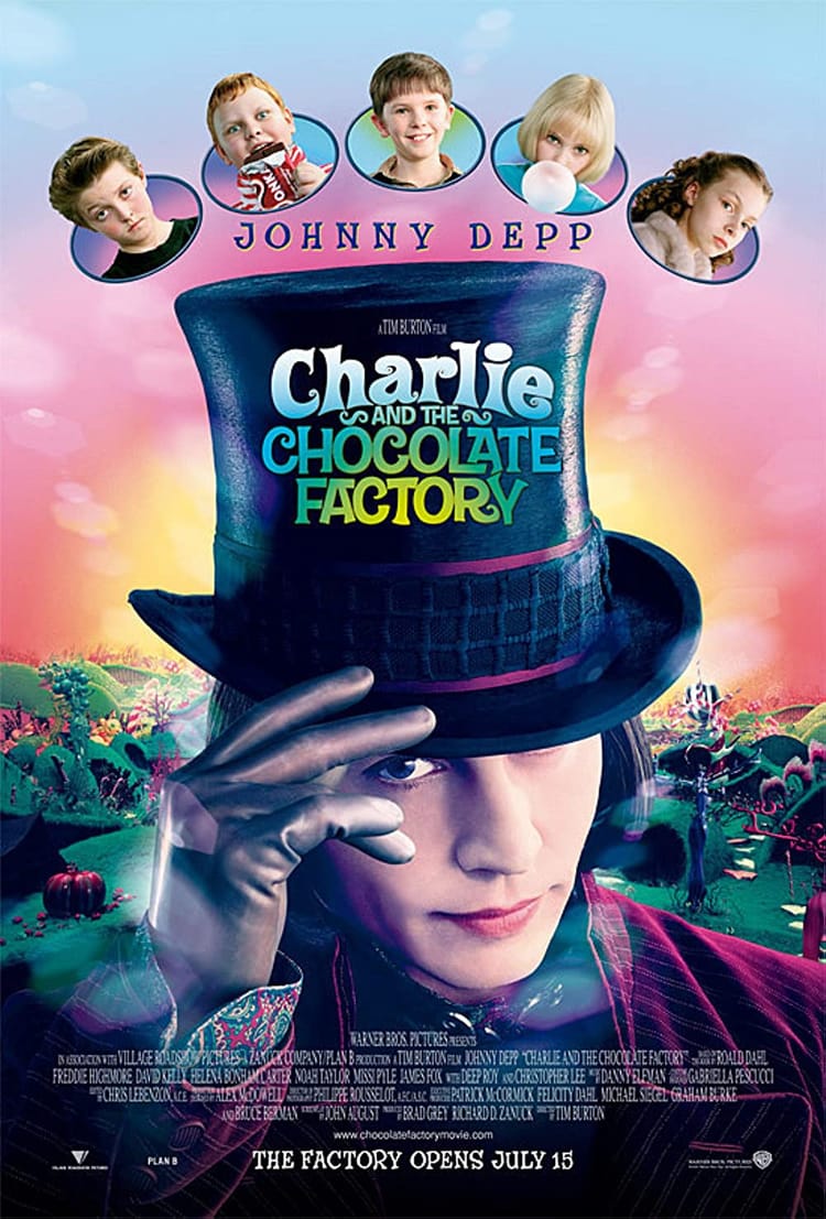 The splendiferous world of chocolate: Charlie and the Chocolate Factory
